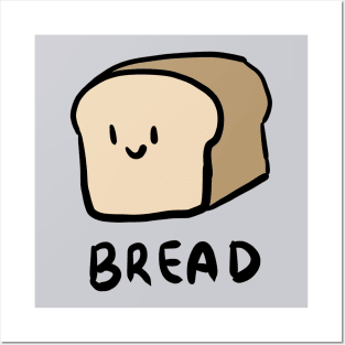 Cute Bread Posters and Art